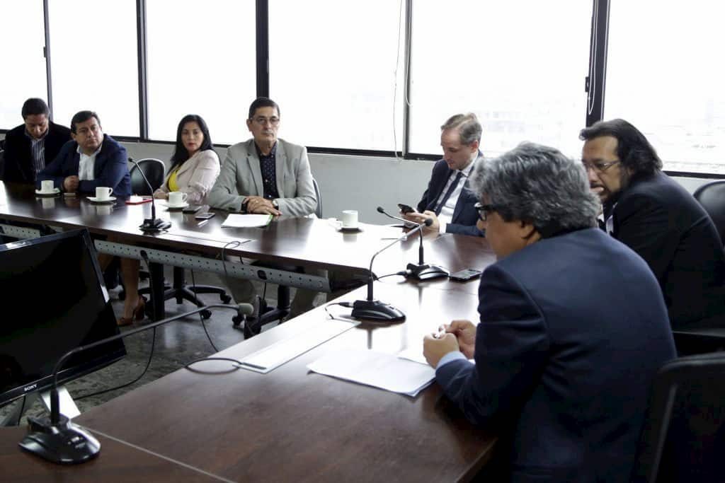 Reunión de directivos del área de movilidad