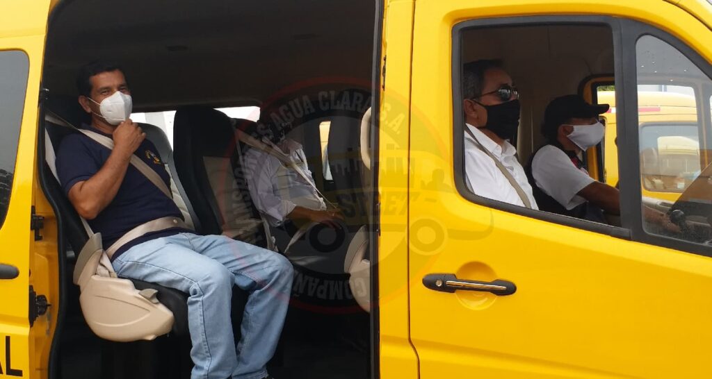 Protocolo de bioseguridad y desinfección de la COVID en transportes Agua Clara
