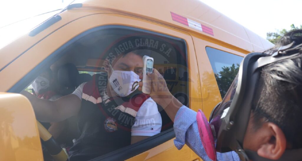 Protocolo de bioseguridad y desinfección de la COVID en transportes Agua Clara